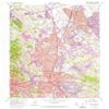 YellowMaps Walnut Creek CA topo map, 1:24000 Scale, 7.5 X 7.5 Minute, Historical, 1959, Updated 1969, 26.9 x 22 in - Tyvek view 1