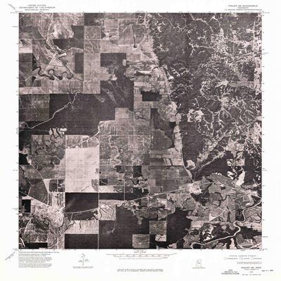 YellowMaps Philipp SE MS topo map, 1:24000 Scale, 7.5 X 7.5 Minute, Historical, 1974, Updated 1975, 27.1 x 22 in - Polypropylene