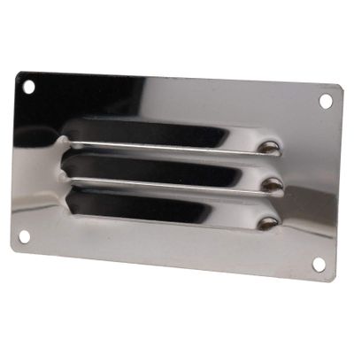 AB Tools 127mm x 66mm Stainless Steel Small Horizontal Vent