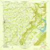YellowMaps Arab AL topo map, 1:24000 Scale, 7.5 X 7.5 Minute, Historical, 1950, Updated 1950, 26.8 x 22 in - Tyvek view 1