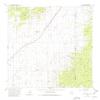 YellowMaps Apache AZ topo map, 1:62500 Scale, 15 X 15 Minute, Historical, 1958, Updated 1980, 21.8 x 18 in - Polypropylene view 1