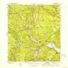 YellowMaps Clayville RI topo map, 1:31680 Scale, 7.5 X 7.5 Minute, Historical, 1943, 20.8 x 16.8 in - Polypropylene view 1