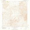 YellowMaps Thirsty Canyon SE NV topo map, 1:24000 Scale, 7.5 X 7.5 Minute, Historical, 1962, Updated 1963, 26.7 x 21.9 in - Polypropylene view 1