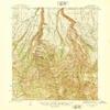 YellowMaps Jarbidge NV topo map, 1:62500 Scale, 15 X 15 Minute, Historical, 1945, 20.8 x 16.9 in - Polypropylene view 1