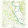 YellowMaps Arrow Rock MO topo map, 1:24000 Scale, 7.5 X 7.5 Minute, Historical, 1971, Updated 1973, 26.8 x 21.9 in - Polypropylene view 1