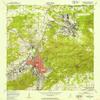 YellowMaps Anniston AL topo map, 1:24000 Scale, 7.5 X 7.5 Minute, Historical, 1947, Updated 1953, 26.8 x 22 in - Polypropylene view 1