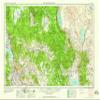 YellowMaps Klamath Falls OR topo map, 1:250000 Scale, 1 X 2 Degree, Historical, 1958, Updated 1958, 22.1 x 29.6 in - Polypropylene view 1