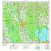 YellowMaps Baton Rouge LA topo map, 1:250000 Scale, 1 X 2 Degree, Historical, 1954, Updated 1974, 22.1 x 33.8 in - Tyvek view 1