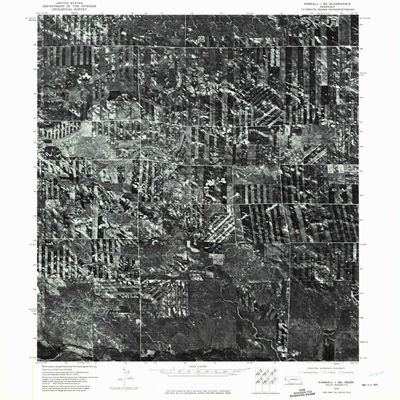 YellowMaps Kimball 1 SE NE topo map, 1:24000 Scale, 7.5 X 7.5 Minute, Historical, 1973, Updated 1974, 26.8 x 22 in - Polypropylene