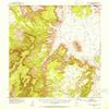 YellowMaps Boot Mesa AZ topo map, 1:62500 Scale, 15 X 15 Minute, Historical, 1952, Updated 1954, 20.8 x 16.9 in - Tyvek view 1
