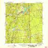 YellowMaps East Killingly CT topo map, 1:31680 Scale, 7.5 X 7.5 Minute, Historical, 1950, 20.8 x 16.9 in - Polypropylene view 1