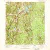 YellowMaps East Killingly CT topo map, 1:24000 Scale, 7.5 X 7.5 Minute, Historical, 1955, Updated 1969, 26.9 x 22 in - Tyvek view 1