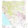 YellowMaps Watsonville West CA topo map, 1:24000 Scale, 7.5 X 7.5 Minute, Historical, 1954, Updated 1981, 26.8 x 22 in - Tyvek view 1