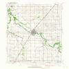 YellowMaps Pontiac IL topo map, 1:62500 Scale, 15 X 15 Minute, Historical, 1935, Updated 1968, 20.8 x 16.9 in - Polypropylene view 1