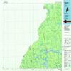 YellowMaps Megantic ME topo map, 1:100000 Scale, 30 X 60 Minute, Historical, 1986, Updated 1986, 24 x 37.6 in - Tyvek view 1