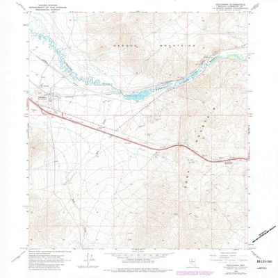 Golconda NV topo map, 1:24000 Scale, 7.5 X 7.5 Minute, Historical, 1965, Updated 1981, 26.9 x 22 in - Polypropylene