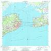 YellowMaps Bay St Louis MS topo map, 1:24000 Scale, 7.5 X 7.5 Minute, Historical, 1956, Updated 1988, 26.8 x 22 in - Tyvek view 1
