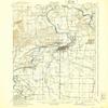 YellowMaps Albany OR topo map, 1:62500 Scale, 15 X 15 Minute, Historical, 1916, Updated 1939, 20 x 16.5 in - Tyvek