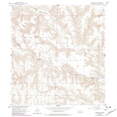 YellowMaps Stockville NE topo map, 1:24000 Scale, 7.5 X 7.5 Minute, Historical, 1956, Updated 1983, 26.9 x 22 in - Polypropylene