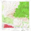 YellowMaps Mount Lemmon AZ topo map, 1:62500 Scale, 15 X 15 Minute, Historical, 1957, Updated 1967, 20.8 x 17 in - Polypropylene view 1