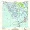YellowMaps West Delta LA topo map, 1:62500 Scale, 15 X 15 Minute, Historical, 1958, Updated 1961, 20.8 x 18 in - Tyvek view 1
