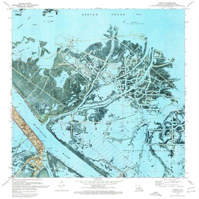 YellowMaps Venice LA topo map, 1:24000 Scale, 7.5 X 7.5 Minute, Historical, 1971, Updated 1974, 26.8 x 23 in - Polypropylene