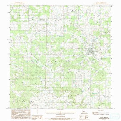 YellowMaps Alton MO topo map, 1:24000 Scale, 7.5 X 7.5 Minute, Historical, 1983, Updated 1984, 26.7 x 21.9 in - Tyvek
