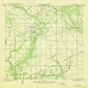 YellowMaps Chasmore LA topo map, 1:31680 Scale, 7.5 X 7.5 Minute, Historical, 1947, 20.8 x 16.9 in - Polypropylene view 1