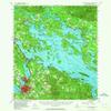 YellowMaps Winnipesaukee NH topo map, 1:62500 Scale, 15 X 15 Minute, Historical, 1956, Updated 1965, 20.8 x 17 in - Tyvek view 1