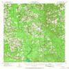 YellowMaps Ashland LA topo map, 1:62500 Scale, 15 X 15 Minute, Historical, 1957, Updated 1968, 20.6 x 16.9 in - Polypropylene view 1