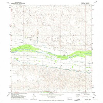 YellowMaps Nevens NE topo map, 1:24000 Scale, 7.5 X 7.5 Minute, Historical, 1971, Updated 1974, 26.9 x 22 in - Polypropylene