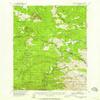 YellowMaps Saddle Mountain OR topo map, 1:62500 Scale, 15 X 15 Minute, Historical, 1955, Updated 1957, 20.8 x 16.8 in - Tyvek view 1