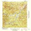 YellowMaps Alsea OR topo map, 1:62500 Scale, 15 X 15 Minute, Historical, 1942, 21 x 16 in - Tyvek view 1