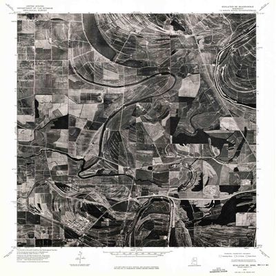 YellowMaps Schlater SE MS topo map, 1:24000 Scale, 7.5 X 7.5 Minute, Historical, 1974, Updated 1975, 26.9 x 22 in - Polypropylene