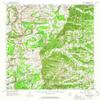 YellowMaps Seven Pines MS topo map, 1:62500 Scale, 15 X 15 Minute, Historical, 1957, Updated 1965, 20.8 x 16.9 in - Tyvek view 1