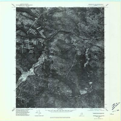 YellowMaps Greenlaw SE ME topo map, 1:24000 Scale, 7.5 X 7.5 Minute, Historical, 1975, Updated 1981, 27.4 x 21.6 in - Polypropylene