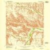 YellowMaps Red Shirt SD topo map, 1:24000 Scale, 7.5 X 7.5 Minute, Historical, 1951, Updated 1952, 26.9 x 22 in - Polypropylene view 1