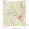 YellowMaps Putnam CT topo map, 1:24000 Scale, 7.5 X 7.5 Minute, Historical, 1955, Updated 1988, 26.7 x 22 in - Polypropylene view 1