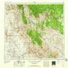 YellowMaps Mesa AZ topo map, 1:250000 Scale, 1 X 2 Degree, Historical, 1960, Updated 1960, 22.1 x 34.1 in - Polypropylene view 1