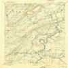 YellowMaps Springville AL topo map, 1:125000 Scale, 30 X 30 Minute, Historical, 1892, Updated 1942, 19.8 x 16.6 in - Polypropylene view 1