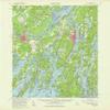 YellowMaps Bath ME topo map, 1:62500 Scale, 15 X 15 Minute, Historical, 1957, Updated 1960, 21 x 16.5 in - Tyvek view 1