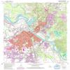 YellowMaps Alexandria LA topo map, 1:24000 Scale, 7.5 X 7.5 Minute, Historical, 1972, Updated 1992, 26.8 x 22 in - Tyvek view 1