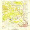 YellowMaps North Shreveport LA topo map, 1:24000 Scale, 7.5 X 7.5 Minute, Historical, 1955, Updated 1956, 26.8 x 22.9 in - Polypropylene view 1