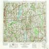 Belleville IL topo map, 1:250000 Scale, 1 X 2 Degree, Historical, 1958, Updated 1973, 22 x 32 in - Polypropylene view 1