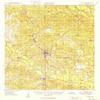 YellowMaps Wiggins MS topo map, 1:62500 Scale, 15 X 15 Minute, Historical, 1949, 20.7 x 17 in - Tyvek view 1