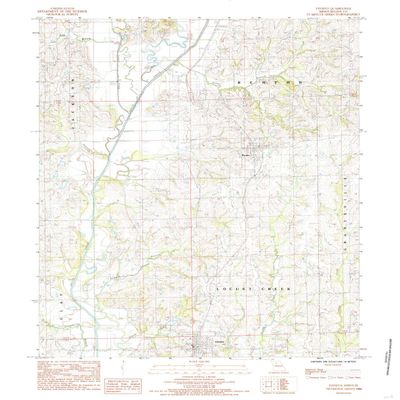 YellowMaps Linneus MO topo map, 1:24000 Scale, 7.5 X 7.5 Minute, Historical, 1984, Updated 1985, 26.9 x 21.9 in - Polypropylene