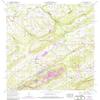 YellowMaps Altoona AL topo map, 1:24000 Scale, 7.5 X 7.5 Minute, Historical, 1958, Updated 1986, 26.8 x 22 in - Tyvek