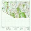 YellowMaps Nogales AZ topo map, 1:250000 Scale, 1 X 2 Degree, Historical, 1956, Updated 1973, 22 x 34 in - Tyvek view 1