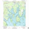 YellowMaps Harrington ME topo map, 1:24000 Scale, 7.5 X 7.5 Minute, Historical, 1948, Updated 1977, 26.9 x 21.5 in - Polypropylene