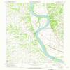 YellowMaps Arrow Rock MO topo map, 1:24000 Scale, 7.5 X 7.5 Minute, Historical, 1971, Updated 1973, 26.8 x 21.9 in - Polypropylene view 1